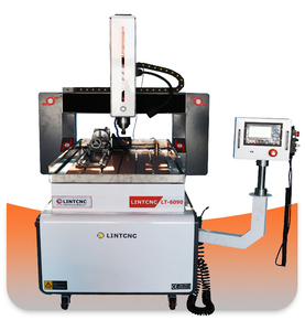 Máquina enrutadora CNC de tamaño pequeño 6090 DDCS V3.1, sistema de Control fuera de línea, tablero de doble Color de PVC, Mini máquina, enrutador de madera 3D de 3 ejes - Product Image 4