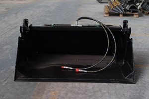 דלי 4-in-1 בעולם המתאים עבור מעמיסים מעמיסים צוברים המיועד לשימוש רב-תכליתי עם בולי אדמה ושלג - Product Image 5