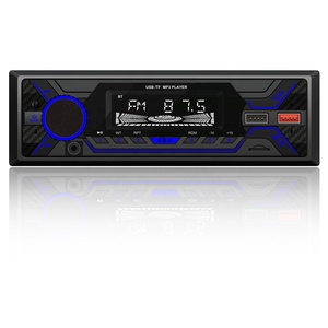 1 Din çift USB/BT/SD ses kontrolü uzaktan kumanda araba Stereo MP3 oynatıcı - Product Image 1