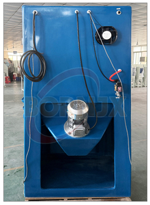 9090 जल आधारित व्हील मरम्मत भाप सैंडब्लास्टिंग मशीन मोबाइल सैंडब्लास्टिंग मशीन मोबाइल सैंडब्लास्टिंग कैबिनेट के लिए - Product Image 6