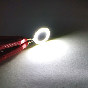 42mm Round COB Ring <strong>LED</strong> Circle Light Chip for Bicycle Lamp Flashlight Signal Lighting <strong>3V</strong> 3.7V 12V <strong>LED</strong> Bulb Warm Cold White Bulb - Product Image 6
