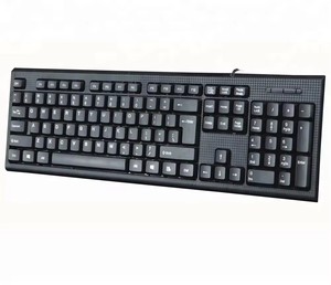 Combinación de teclado y ratón de ordenador personalizados OEM, teclado inalámbrico para juegos con cable y ratón y teclado para PC, escritorio y oficina
