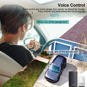 Universal EU US <strong>AU</strong> UK Standard Thread <strong>Remote</strong> Controller Matter Smart Garage Door Opener Compatible with Alexa Google - Product Image 3