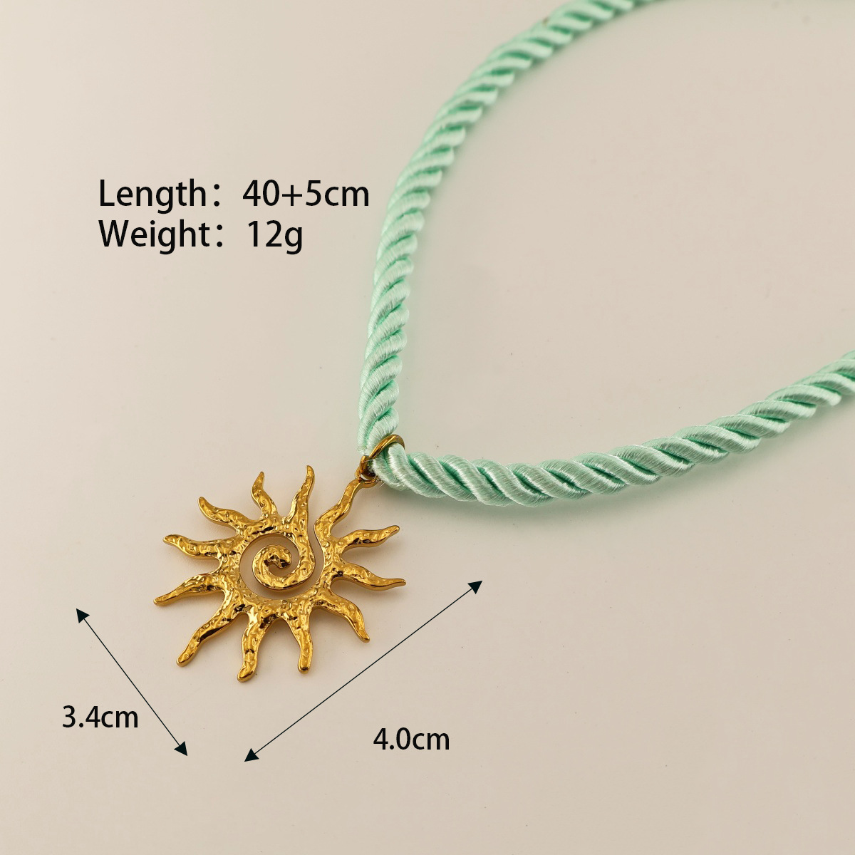 Cyan-necklace