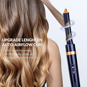 Factory Direct Sales New Net <strong>Red</strong> for Cross-border Multi-<strong>in</strong>-one Hot air Comb Automatic Curling Iron Straight Hair Multi Styler - Product Image 3
