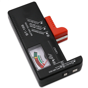 เครื่องทดสอบความจุแบตเตอรี่ดิจิตอลตรวจสอบ1.5V 9V AAA ปุ่มกดเครื่องวัดแรงดันไฟฟ้าของแบตเตอรี่ - Product Image 4