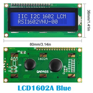LCD-Modul LCD1602A 2004A 12864B 0802 16x2 20x4 Zeichen LCD-Anzeige PCF8574 IIC I2C-Schnittstelle HD44780 Controller für Arduino