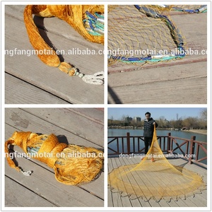 Hot <strong>Selling</strong> 4ft-12ft Japanese Style Drawstring Hand Cast <strong>Net</strong> Line Fishing <strong>Net</strong> Bottom Pocket Cast <strong>Net</strong> - Product Image 6