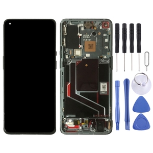 อะไหล่หน้าจอ LCD และดิจิไทเซอร์,พร้อมกรอบสำหรับ OnePlus 9 Pro - Product Image 2