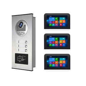 Sistema de videoportero para apartamento Cámara de timbre de video con pantalla de 7 pulgadas con función de intercomunicación de doble vía - Product Image 1
