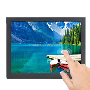 Monitor LCD Industrial de 8 pulgadas, Panel IPS, pantalla táctil, entrada AV HD VGA, potencia DC12V, 1024x768, monitoreo de seguridad, pantalla de vídeo pequeña - Product Image 4