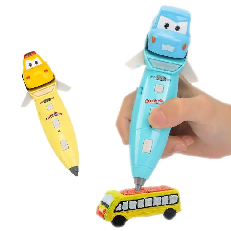 USB Recharge Low Temperature Printing 3D Pencil Drawing 3 D Pen Cordless For Kids Pak With Refill