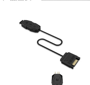 Controllo manuale della ventola RGB per Computer 4pin 12V 3pin 5V ARGB Mini Controller Switch gli effetti di illuminazione del controllo della luce