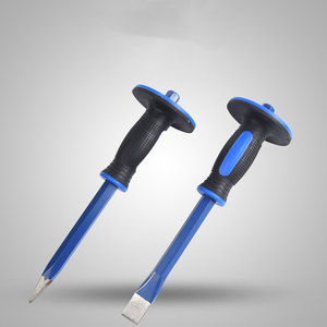 Heavy Duty Flat <strong>Chisel</strong> Hand Tool Point <strong>Chisel</strong> with Hand Protection <strong>for</strong> Demolishing <strong>Masonry</strong> Carving Concrete Breaker Cold <strong>Chisel</strong> - Product Image 5