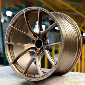 宝马325 G80 M2 M3 M4定制锻造轮辋拉丝A-p-ex Vs-5-rs凹面设计汽车锻造车轮5x112 5x114.3 5x120