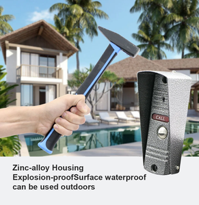 Outdoor IP Video Door Phone Apartment Wired <strong>Intercom</strong> <strong>System</strong> with TCP Network Card Type for Easy <strong>Installation</strong> - Product Image 4