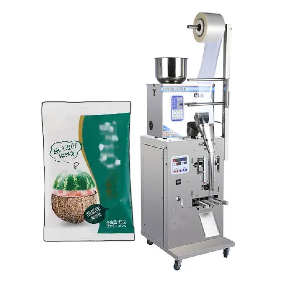 Factory 24h delivery small scale granule pack stick shape 5g sugar sachet snack powder filling vertical packing machine