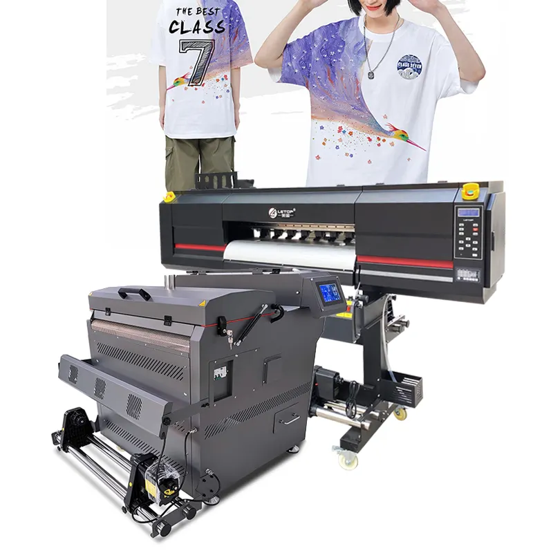 टेबल प्रिंटर गर्मी हस्तांतरण मशीन C650 D650 H650 डिजिटल पालतू हस्तांतरण फिल्म प्रिंटर