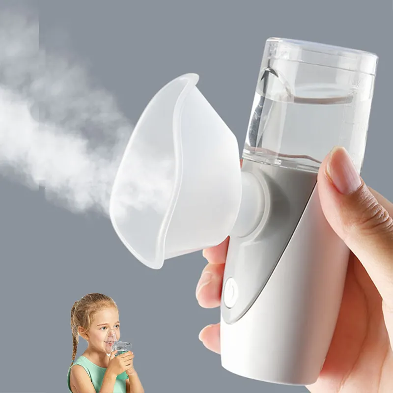 Nebulizzatore portatile per bambini adulti nebulizzatore a rete ad ultrasuoni macchine da viaggio nebulizzatori portatili a casa inalatore di vapore