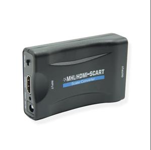 HD <strong>Input</strong> <strong>Scart</strong> <strong>Output</strong> Compatible 1080P Video Audio Converter AV Signal <strong>Adapter</strong> Receiver for Box HDTV STB TV PS3 HD <strong>to</strong> SCAR - Product Image 3