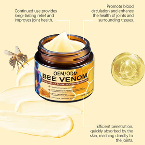 Krim <span class=keywords><strong>Venom</strong></span> lebah terlaris untuk perawatan sendi mengurangi tulang belakang Lumbar dan krim perawatan tubuh Gel nyeri tulang kaki tangan - Product Image 2