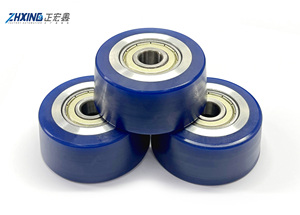 ลูกกลิ้งเคลือบยางพรีเมี่ยมผลิตขึ้นรูปลูกกลิ้งโพลียูรีเทนแบบฉีดขึ้นรูปครั้งสุดท้าย - Product Image 2