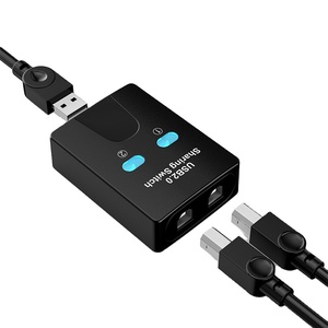<strong>USB</strong> 2.0 <strong>printer</strong> sharer 2-port <strong>USB</strong> sharer <strong>USB</strong> switcher 2-in-1 output splitter - Product Image 4