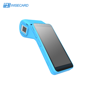 Wisecard Thông Minh T80 Màu Xanh 5.5 Inch Màn Hình Cảm Ứng Vân Tay 2G/3G/4G/Wifi NFC Không Dây Thông Minh Android Di Động POS Thiết Bị Đầu Cuối - Product Image 3