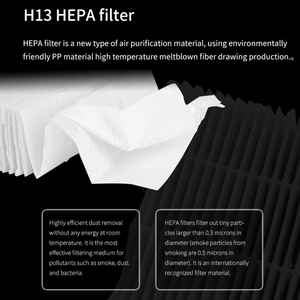 2024 prodotti di tendenza 720 deodorante per ambienti CADR HEPA H13 filtro diffusore macchina umidificatore portatile purificatore d'aria