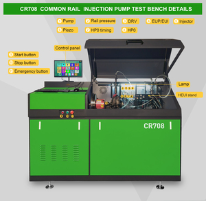 CR708 EUI EUP <strong>Test</strong> <strong>Function</strong> Common Rail Diesel Injector Tester Convenient and Efficient Benchtop <strong>Tool</strong> - Product Image 2