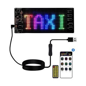 Programmabile segno di scorrimento a LED flessibile pubblicità schermo a LED pannello di visualizzazione di messaggi personalizzati per Business Store Window Festival - Product Image 1