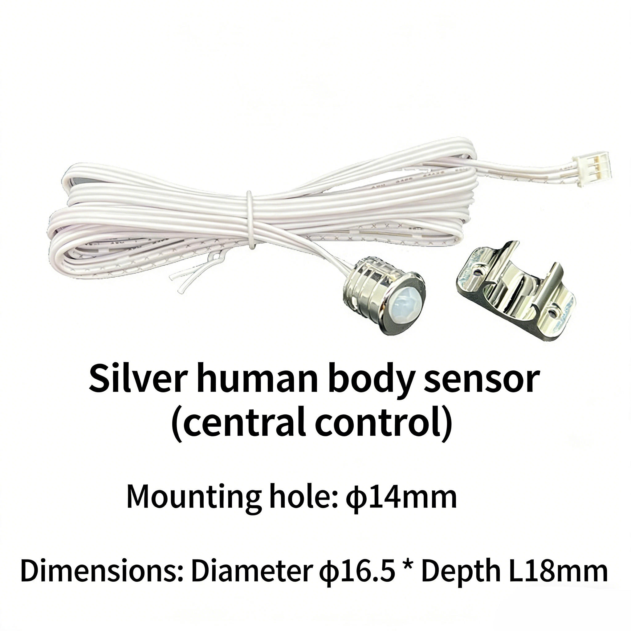 Centralized control human body induction switch