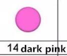 14 Dark pink