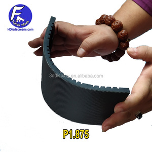 Dell'interno di colore completo P1.5 P1.6 P1.8 P2 P2.5 Flessibile molle del Led led display a Led modulo Led pareti video - Product Image 2