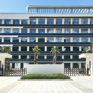 Trường nhôm hợp kim điện an ninh cổng nhà máy bệnh viện Kính thiên văn gater đường lái xe cổng hiện đại Thiết kế cổng cho khách sạn nhà - Product Image 4