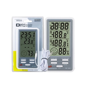 Everyday Alarm Function Comfort Level <strong>Display</strong> Indoor <strong>Humidity</strong> <strong>Display</strong> Mini Digital <strong>Lcd</strong> Thermometer - Product Image 1
