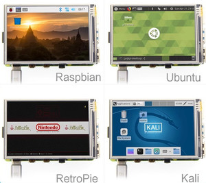 3,5-Zoll-GPIO-SPI-Schnittstelle TFT LCD 480*320 XPT2046 resistives Touchscreen-Himbeer-Pi-Display für Himbeer-Pi 5 RPi 4 RPi 3 - Product Image 3