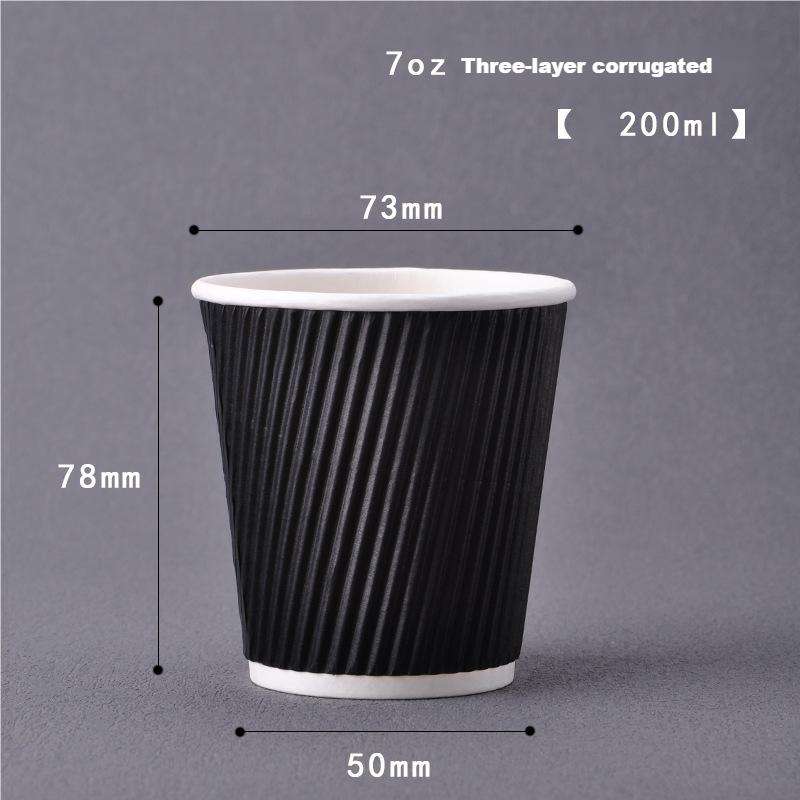 ผนังสามลูกฟูกสีดำ