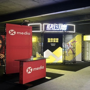 Triển lãm nhôm nhựa khuyến mãi truy cập gấp bảng hiển thị tủ hỗ trợ tùy chỉnh bán buôn - Product Image 5