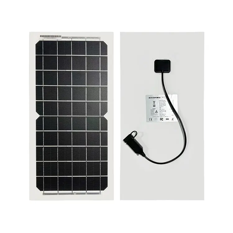 Panel surya fleksibel Mini baru modul PV surya Mono 10W 15W 20W 5W 5V 6V 9V 12V