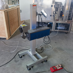 Laser beschriftung maschine Vin Code Chassis Nummer Flasche Wasser Datum Laser codier maschine