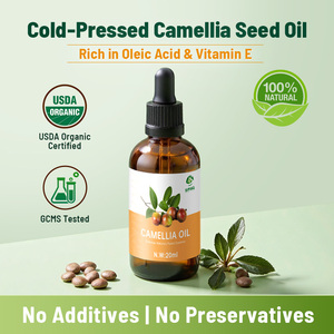Pure Camellia Seed <strong>Oil</strong> Organic Cold Pressed <strong>Oil</strong> for Skin Hair Care Moisturizing Cosmetic Ingredient Supplier