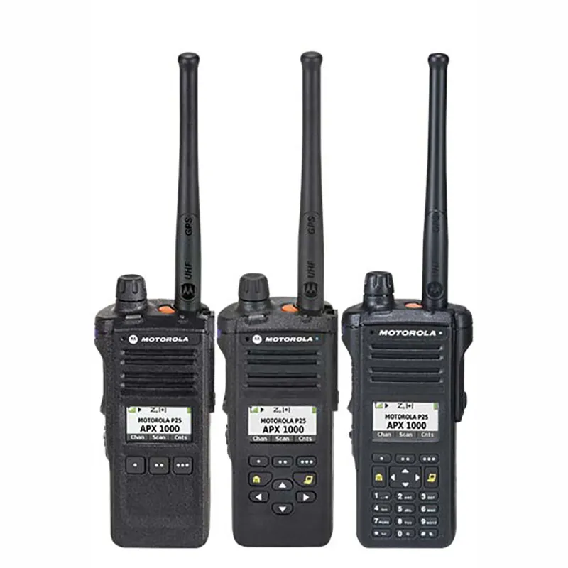 R1 IP67 APX1000 Radio digital portátil P25 para obras públicas de 25km radio de comunicación bidireccional para motorola walkie talkies