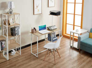 Factory Wholesale High Quality Modern <strong>Design</strong> Simple <strong>Computer</strong> Desk with Drawer <strong>Computer</strong> <strong>Table</strong> Desk <strong>for</strong> Home Office Furniture - Product Image 4