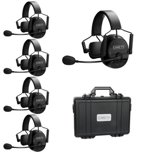 Sistema de intercomunicación de auriculares inalámbricos Comunicación de equipo de 5 personas con cancelación de ruido Hardcase Single Ear - Product Image 6
