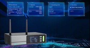 CND 3U Rack 16 canali H.265 H.264 HDM To IP Video IPTV Encoder Live Streaming Broadcast RTMPS Encoder - Product Image 6