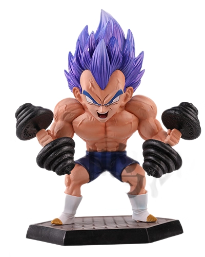 Fitness vegeta-blue hair-17cm
