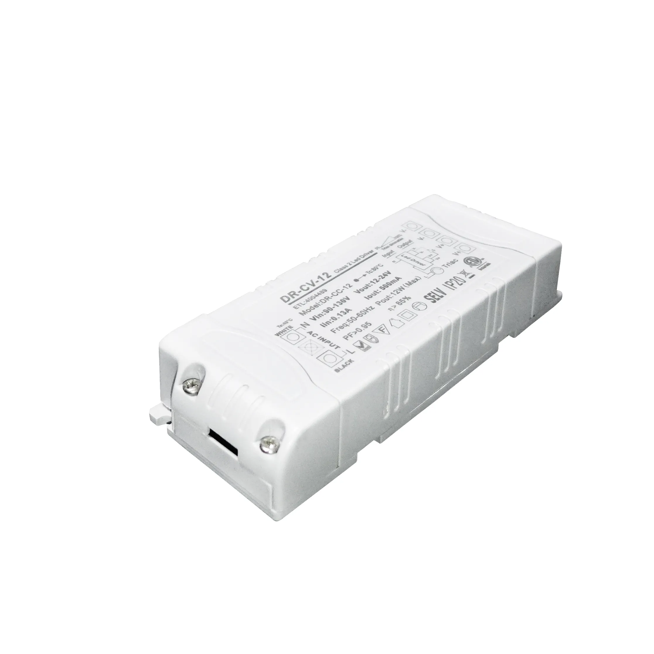 ETL SAA 12-80 W ชั้นนำขอบ/ขอบหรี่แสงได้ในร่ม led driver