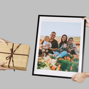 18x24 Picture <strong>Frame</strong>, Display Pictures 16x20 with Mat or 18 X 24 Without Mat, Poster <strong>Frame</strong> for Wall Mounting Display - Product Image 2
