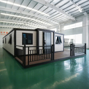 Kasırga geçirmez 40Ft 20Ft prefabrik Modern hareketli genişletilebilir konteyner ev 4 yatak odası prefabrik Villa taşınabilir ev - Product Image 4